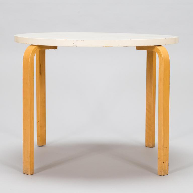 Alvar Aalto, an early 1950's coffee table /lamp table for O.Y. Huonekalu-ja Rakennustyötehdas A.B..