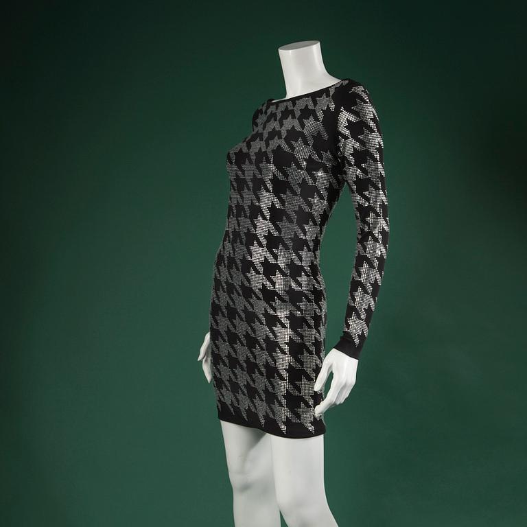 KLÄNNING, BALMAIN, fransk storlek 38.