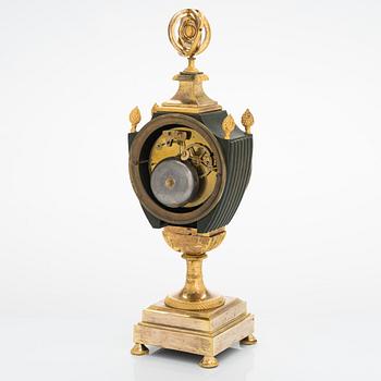 A French mantel clock by Jolly Fils (1812-1820), Paris.