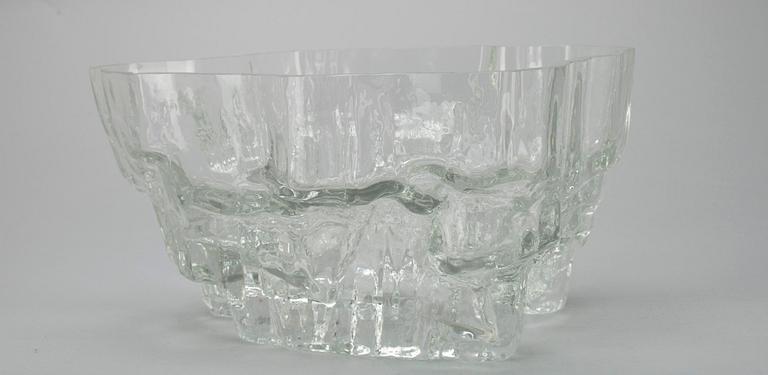 SKÅL, glas, "Inari", sign. Tapio Wirkkala -3543. Iittala 1967-1981.