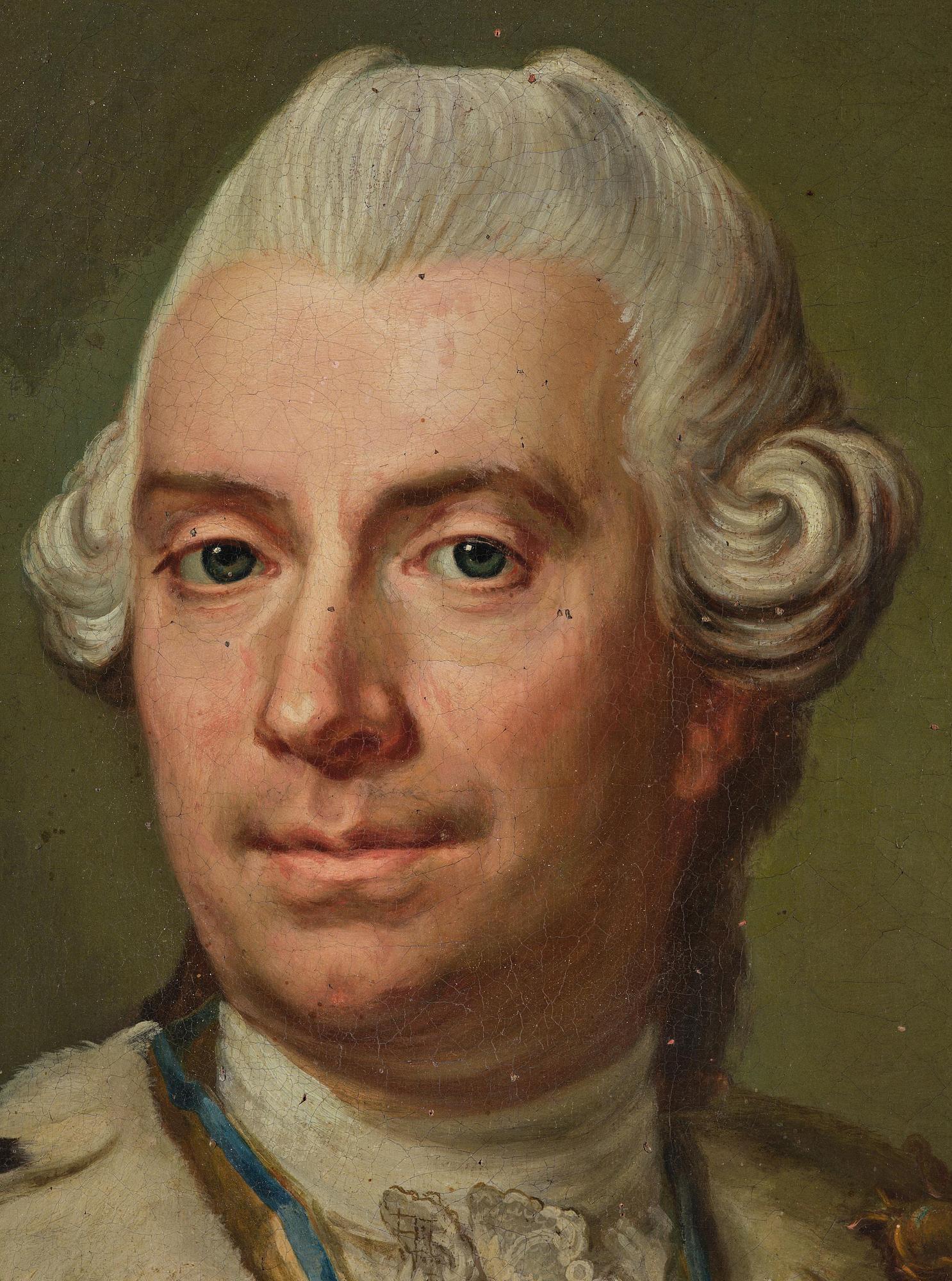 Jakob Björck, "Gustaf Adolf Hjärne" (1715-1805) & his wife "Anna Maria Ehrensvärd" (1718-1798).