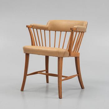 Josef Frank, a model 789A chair, 'Captain's Chair', Svenskt Tenn.