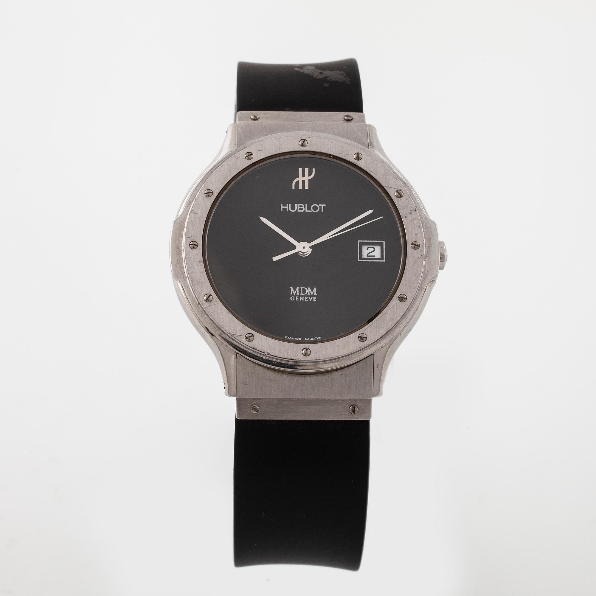 HUBLOT, MDM, Geneve, wristwatch, 36 mm.