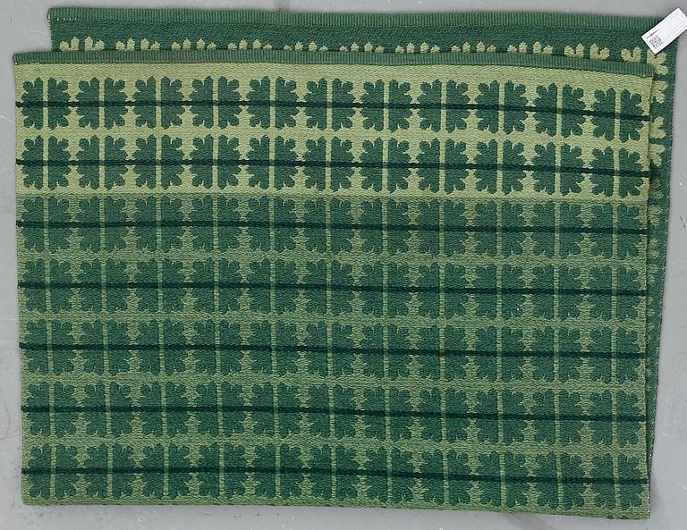 MATTA, dubbelvävd. Ingrid Dessau, signerad ID. Ca 191x126 cm.