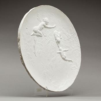 AXEL EBBE, gips, signerad och daterad -14.