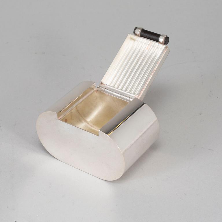 LARS HÅKANSSON, ask, sterlingsilver, Höör 1990. Bok "925, silversmed Lars Håkansson" medföljer.