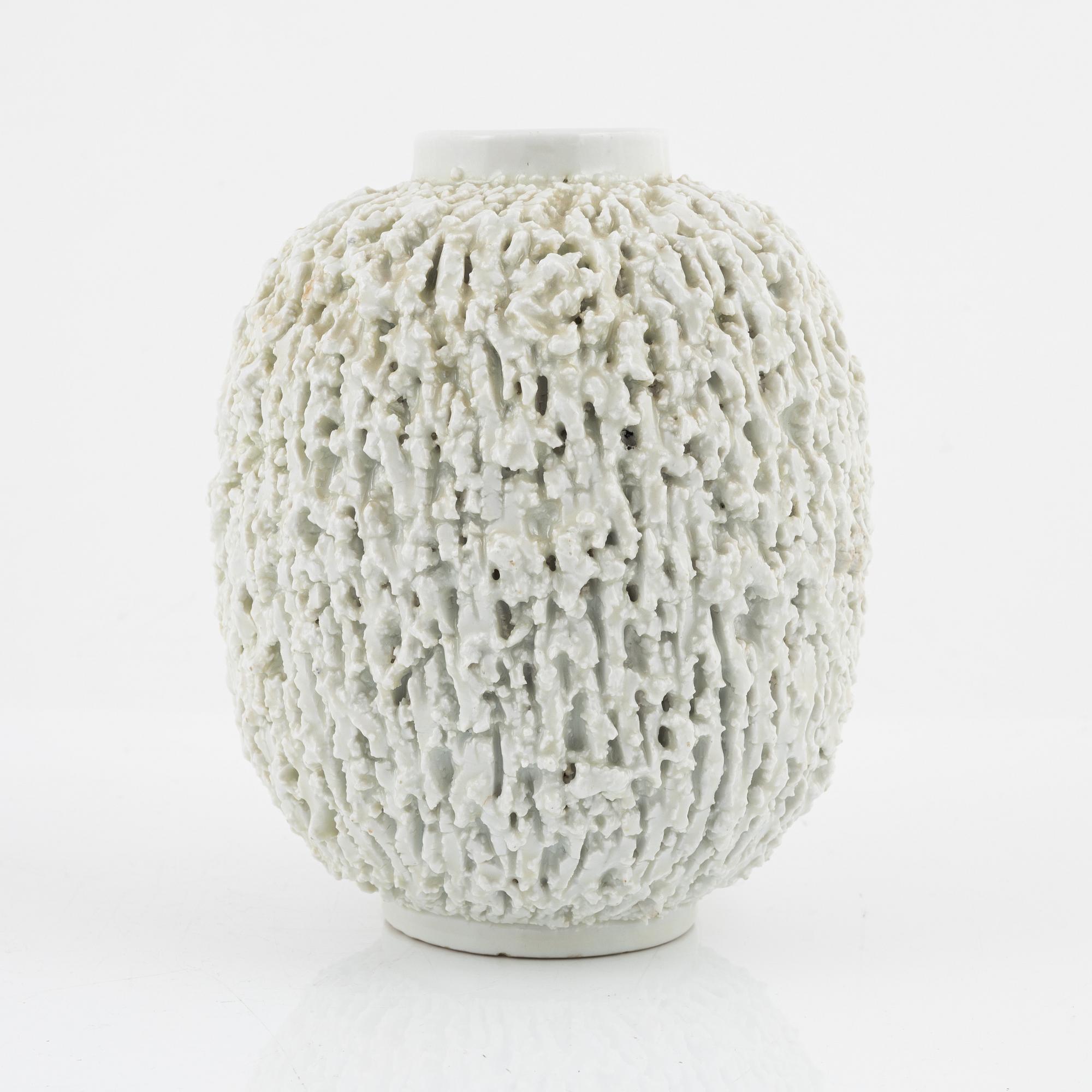 Gunnar Nylund, a stoneware vase, Rörstrand.