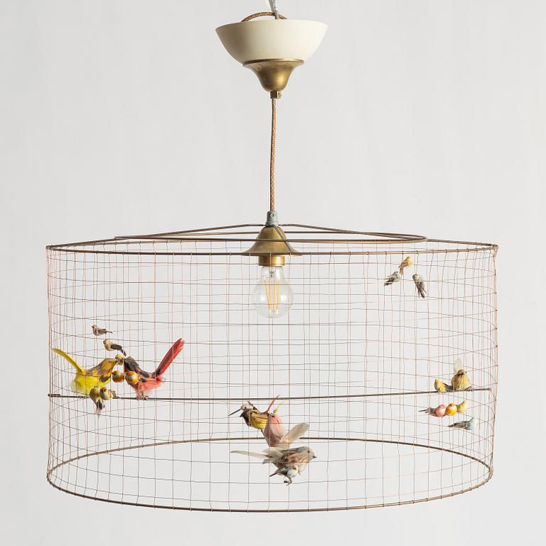 Mathieu Challieres, taklampa, "GrandVolière", Challiéres 2000-tal.