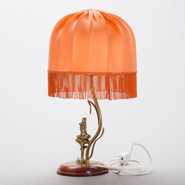 BORDSLAMPA, 1900-talets mitt.