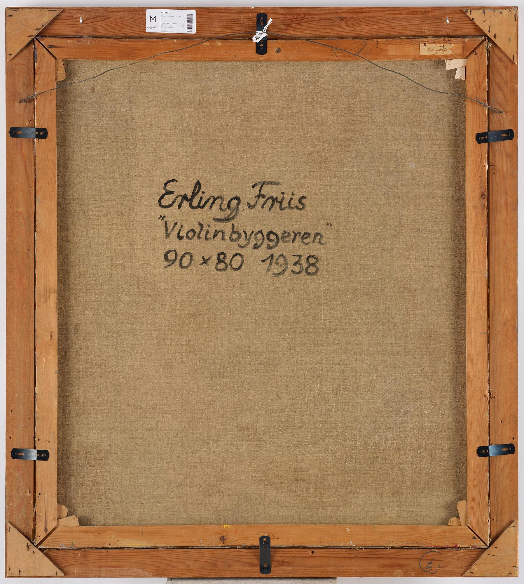 Erling Friis, "Violinbyggaren".
