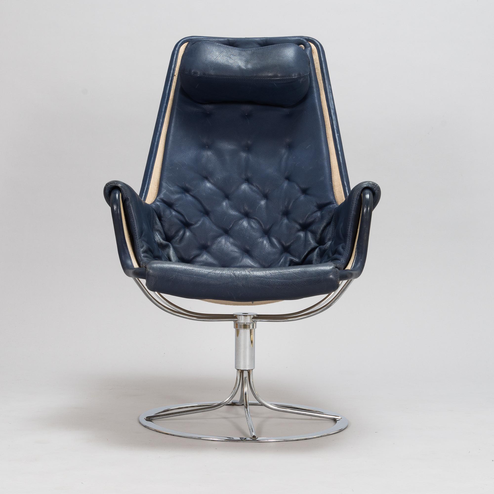Bruno Mathsson, fåtölj, "Jetson" för Dux. Design år 1969.