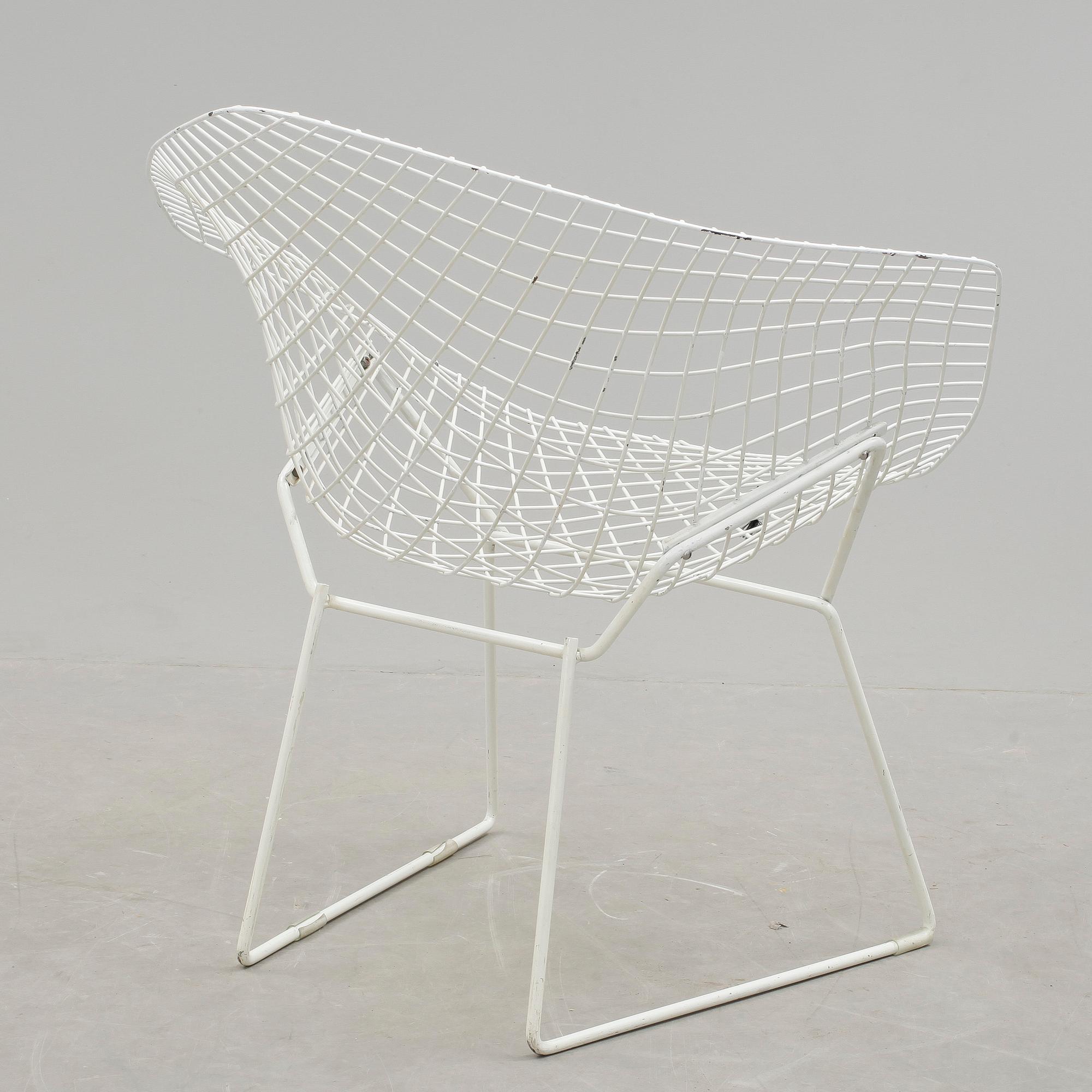 FÅTÖLJ, "Diamond Chair", Harry Bertoia, 1960-tal.