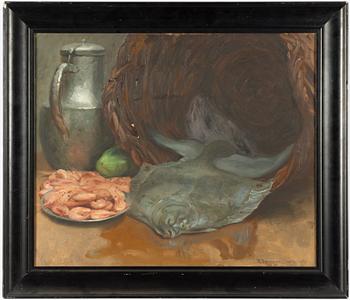 Robert Thegerström, "Fiskar och räkor" (Fish and Shrimp).