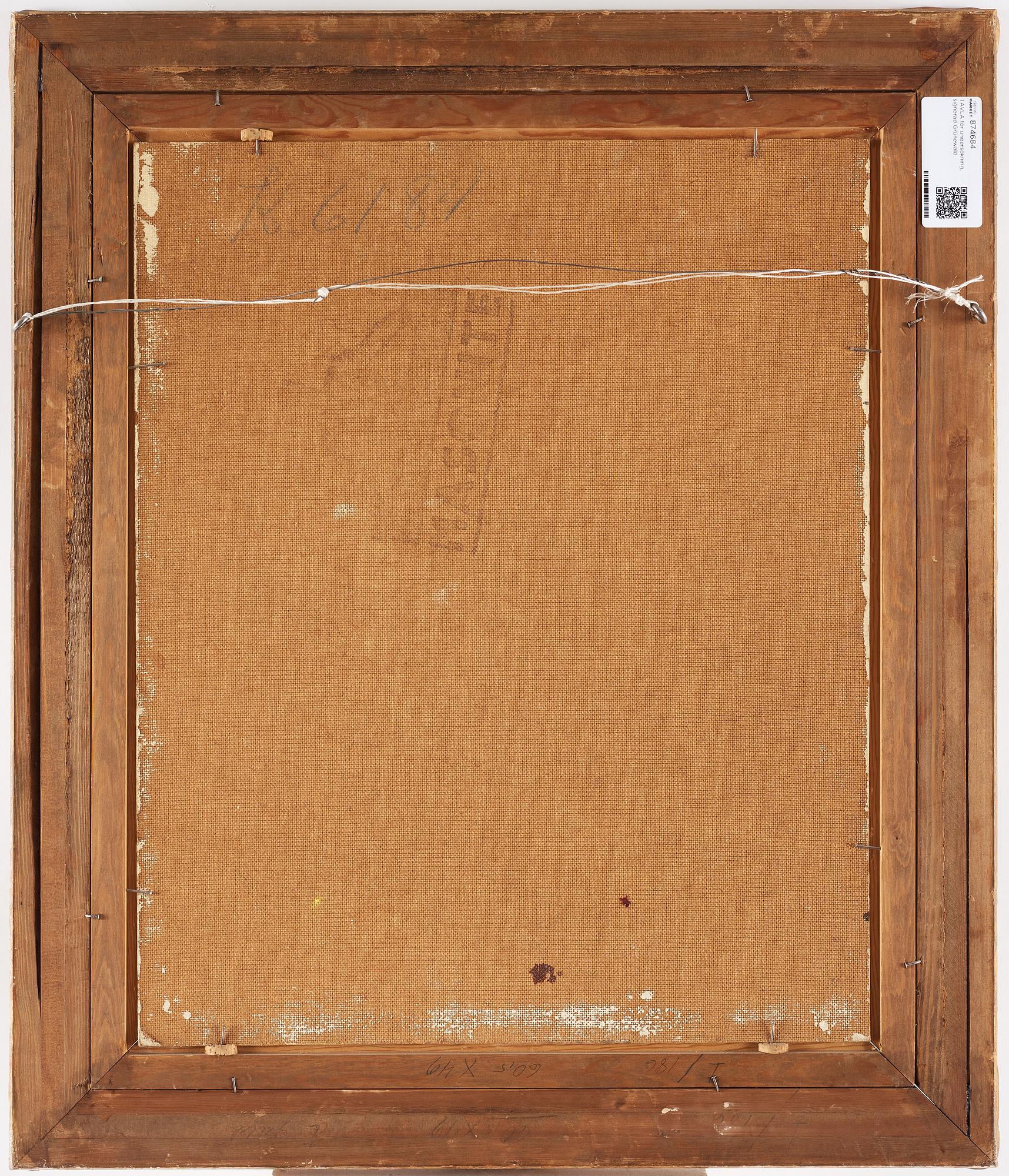Isaac Grünewald, ISAAC GRÜNEWALD, panel , signed Grünewald.