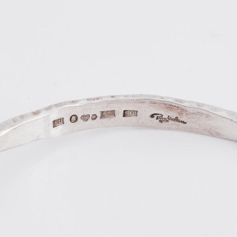 Rey Urban, a sterling silver bracelet, Stockholm 1982.