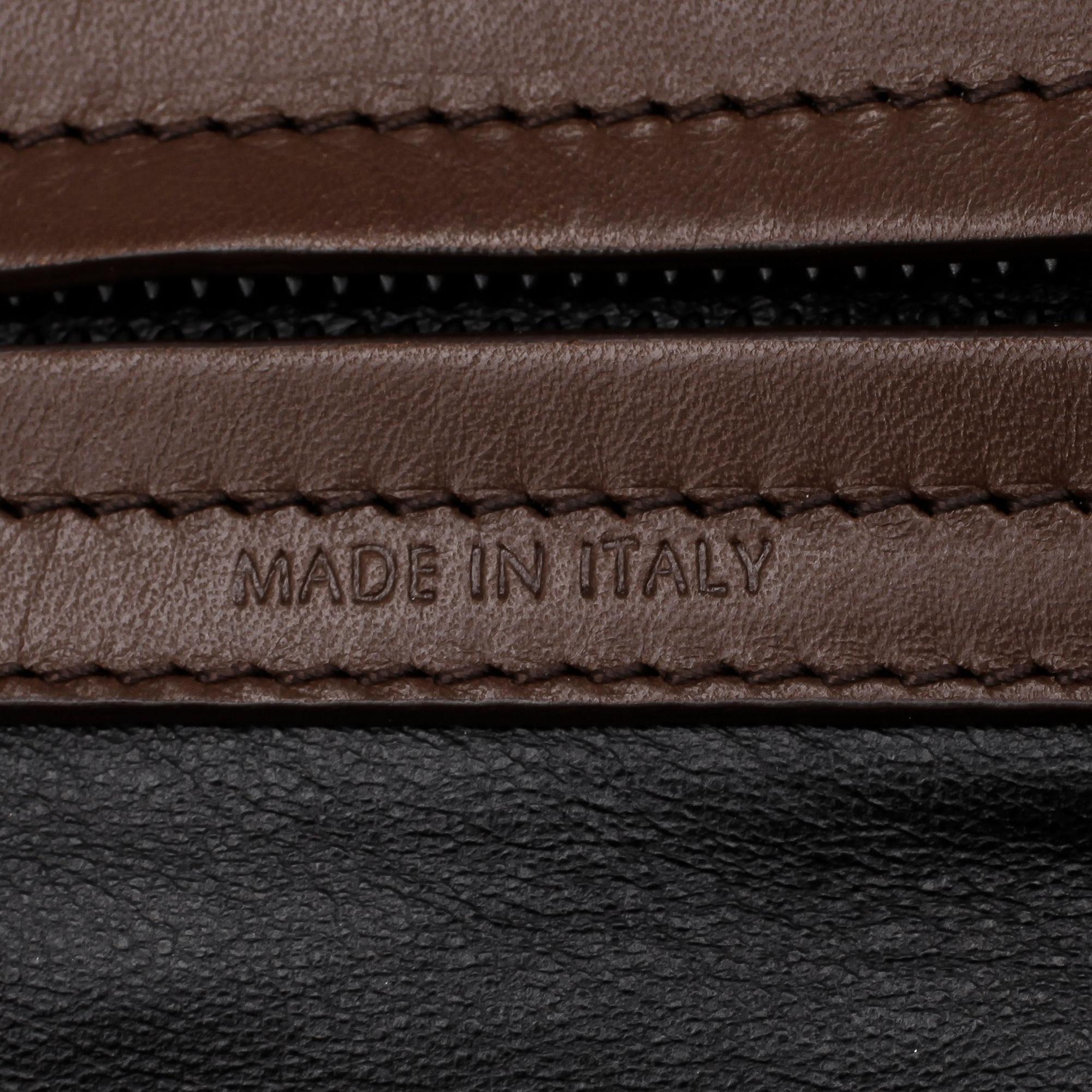 CÉLINE, a brown suede bag, "Luggage Phantom".