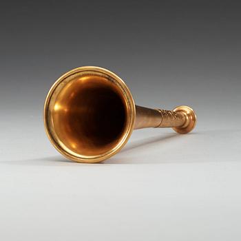JAKTHORN, guld 15K, av Henry Potter & Co., London 1878.
