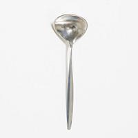 Tias Eckhoff, Sauce ladle, silver, "Cypress", sterling silver, Georg Jensen, Denmark.