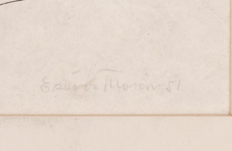 Esaias Thorén, Komposition med ansikten.