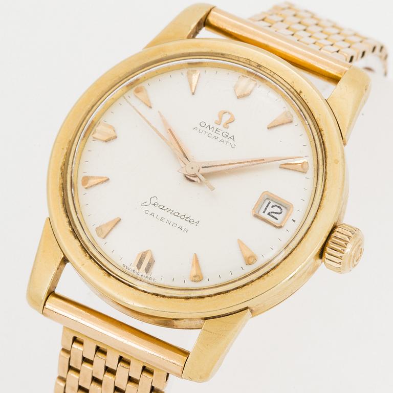 OMEGA, Seamaster Calendar, armbandsur, 34 mm.