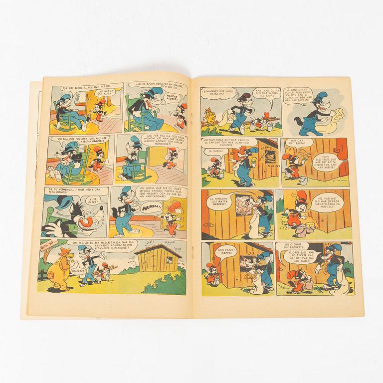 Serietidning, Kalle Anka & Co, nr 1, 1948.