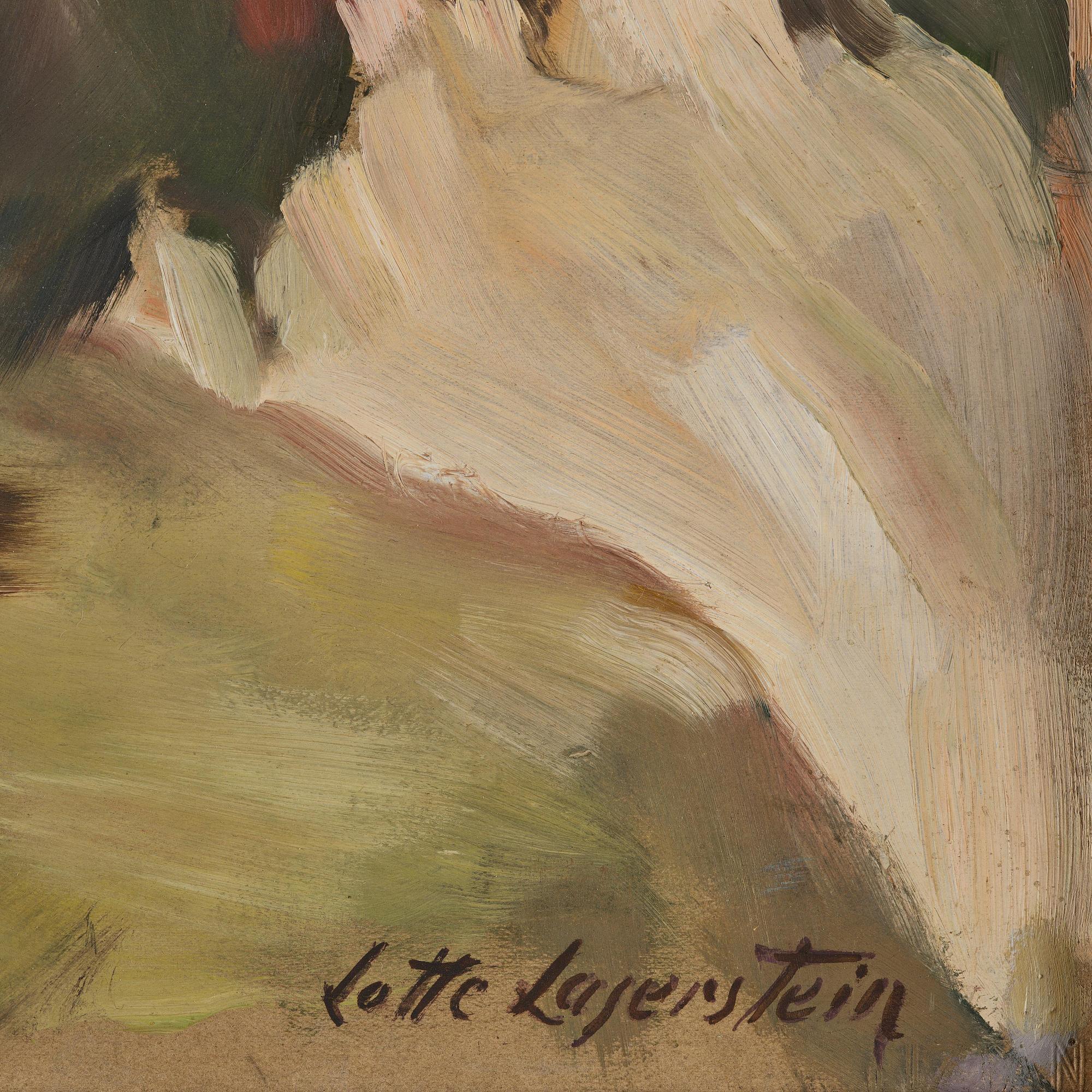 Lotte Laserstein, Still Life with Rowan Berries.