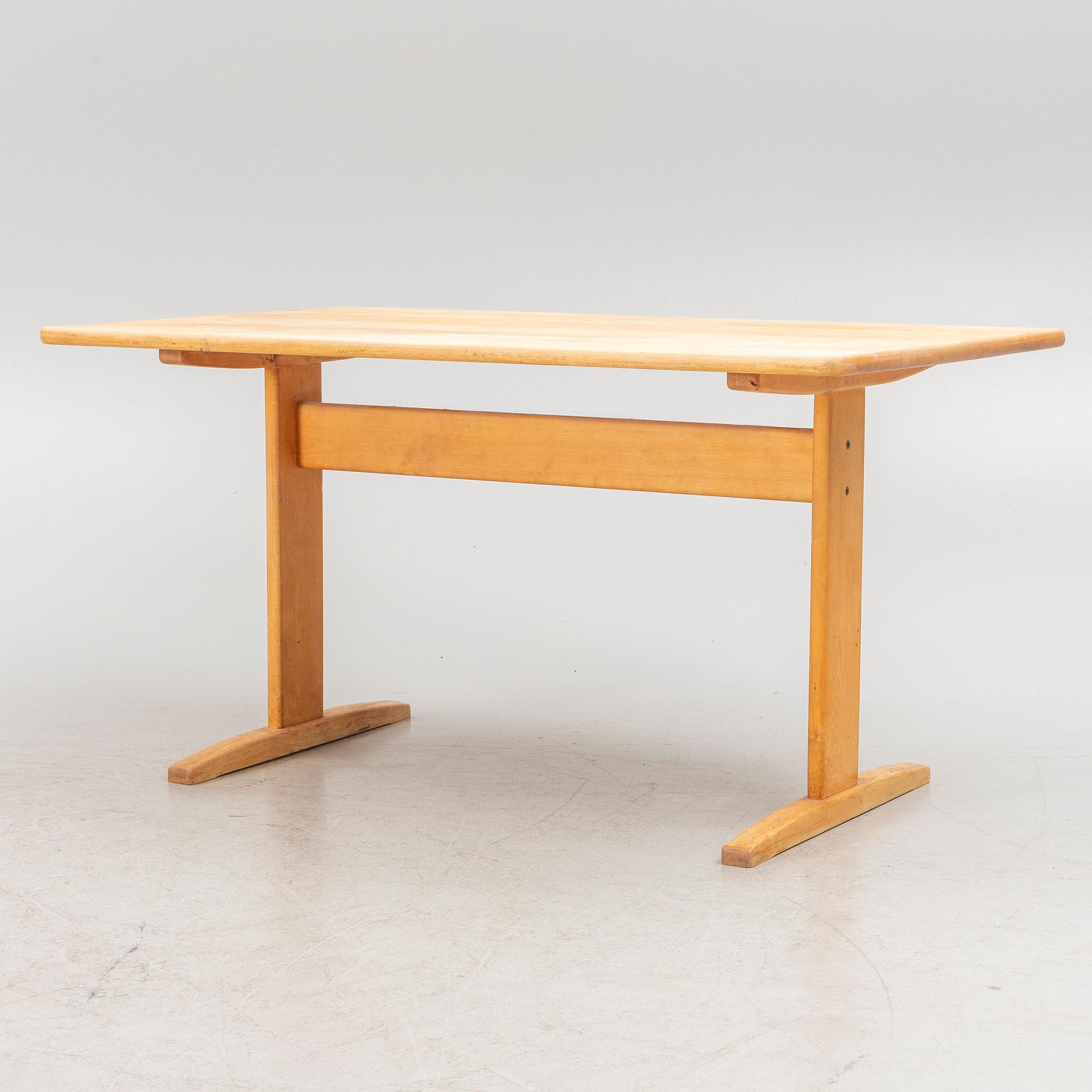 Yngve Ekström, matbord, "Björka", 1900-talets andra hälft.