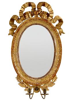 598. A TWO-CANDLE MIRROR.