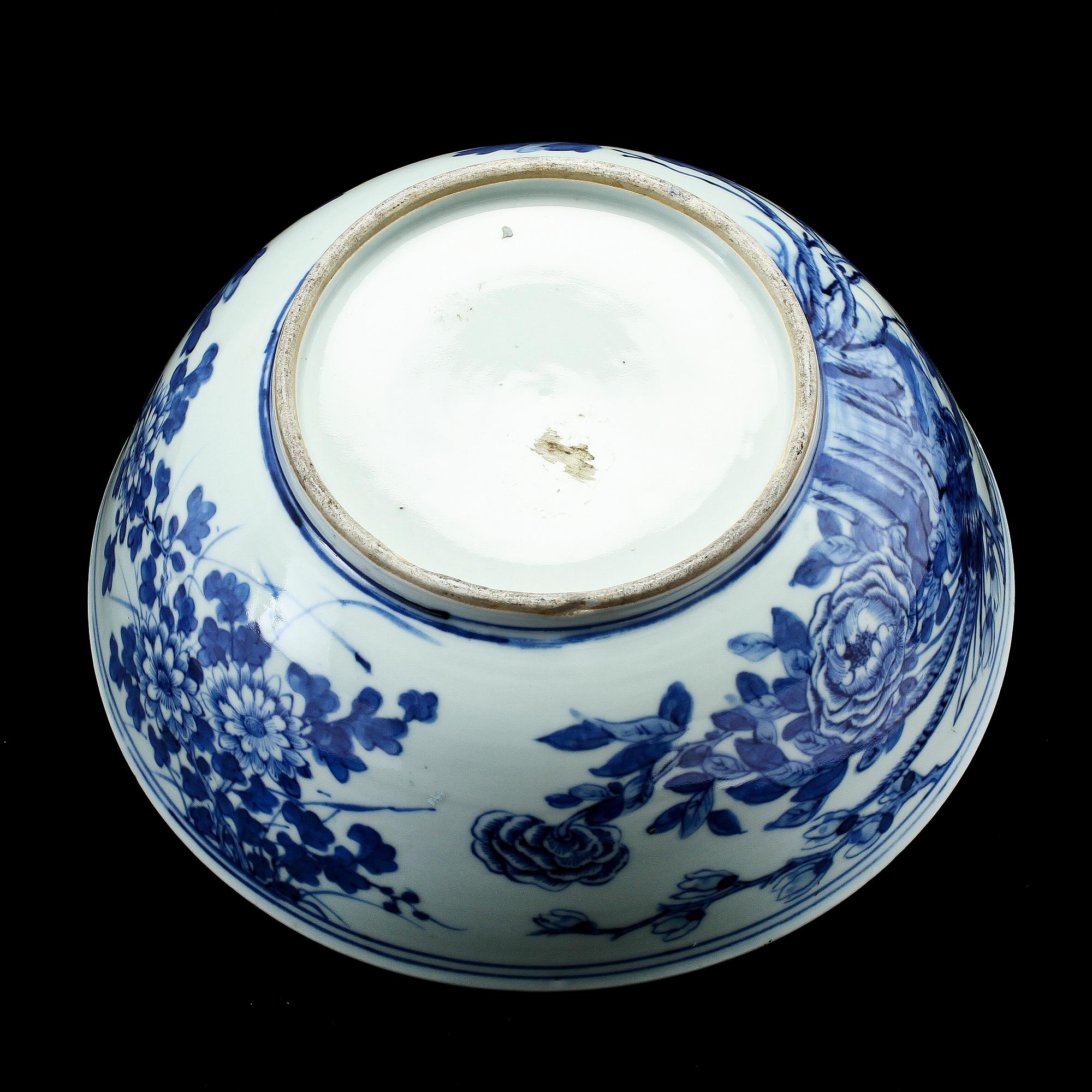 BÅLSKÅL, porslin, Kina, 1800-tal.