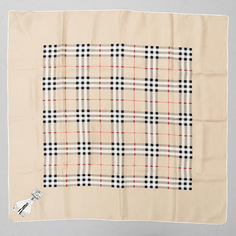 SCARF, siden, Burberrys.