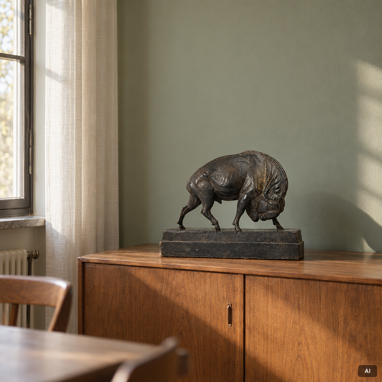 Arvid Knöppel, American bison.