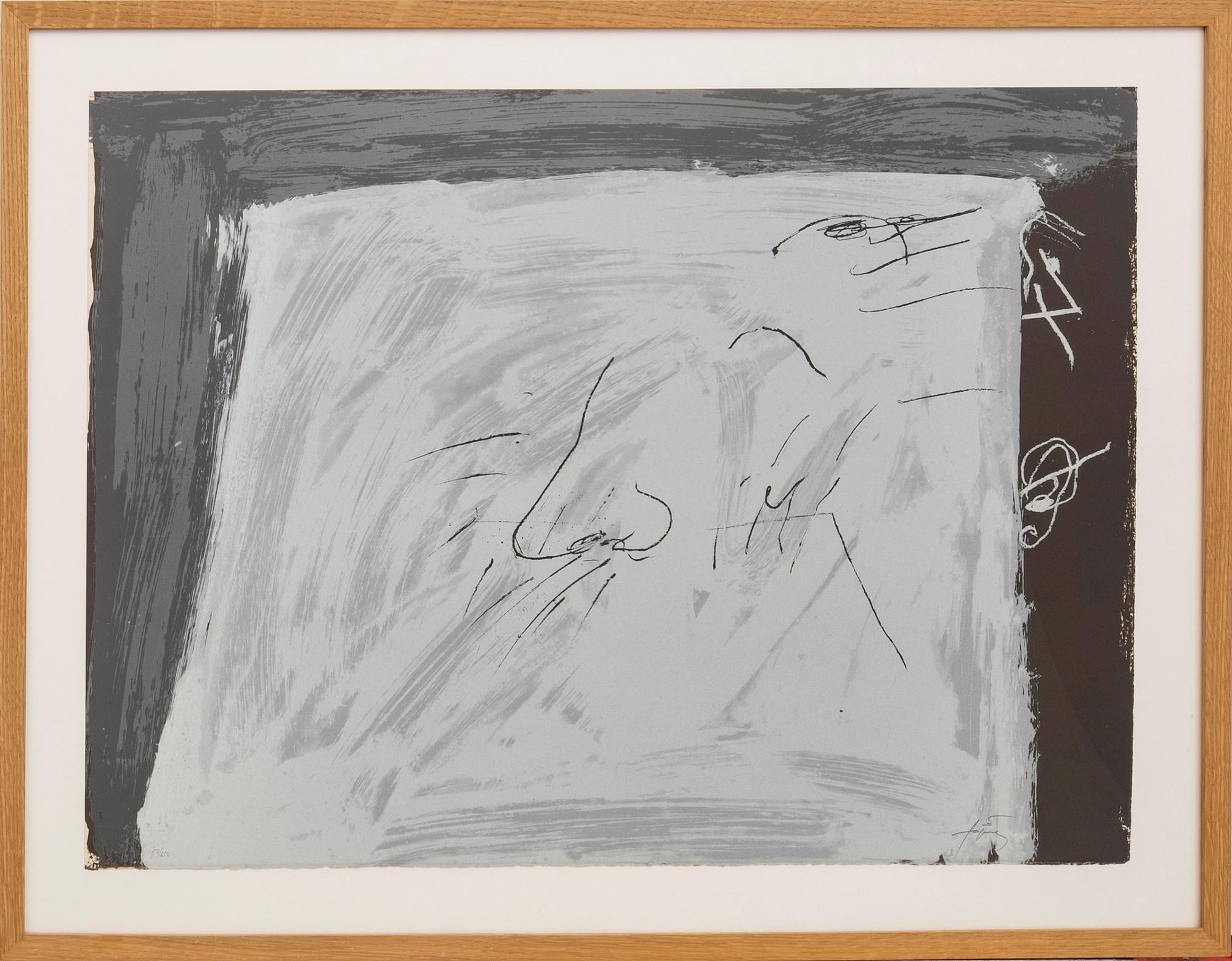 Antoni Tàpies, Utan titel.