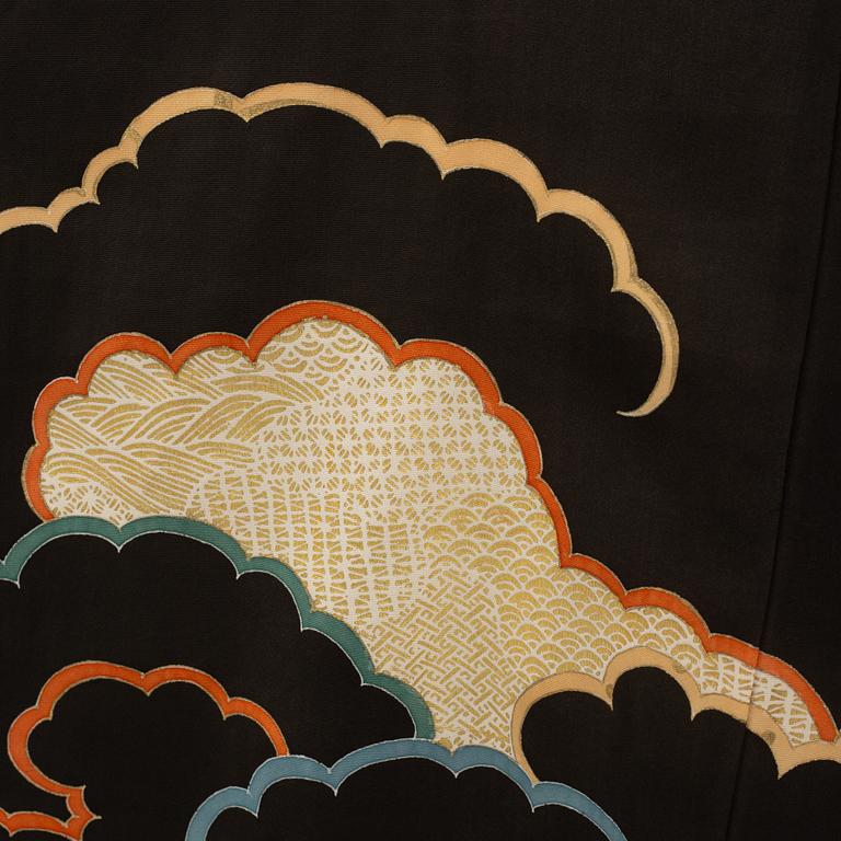 Haori-jacka, siden, 1920-/30-tal.