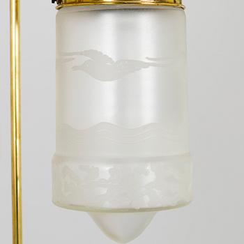 Taklampa, tidigt 1900-tal.