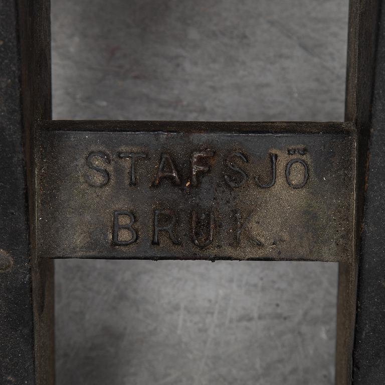 Two Swedish cast iron cannons, Stafsjö bruk, second half of the 20th century.