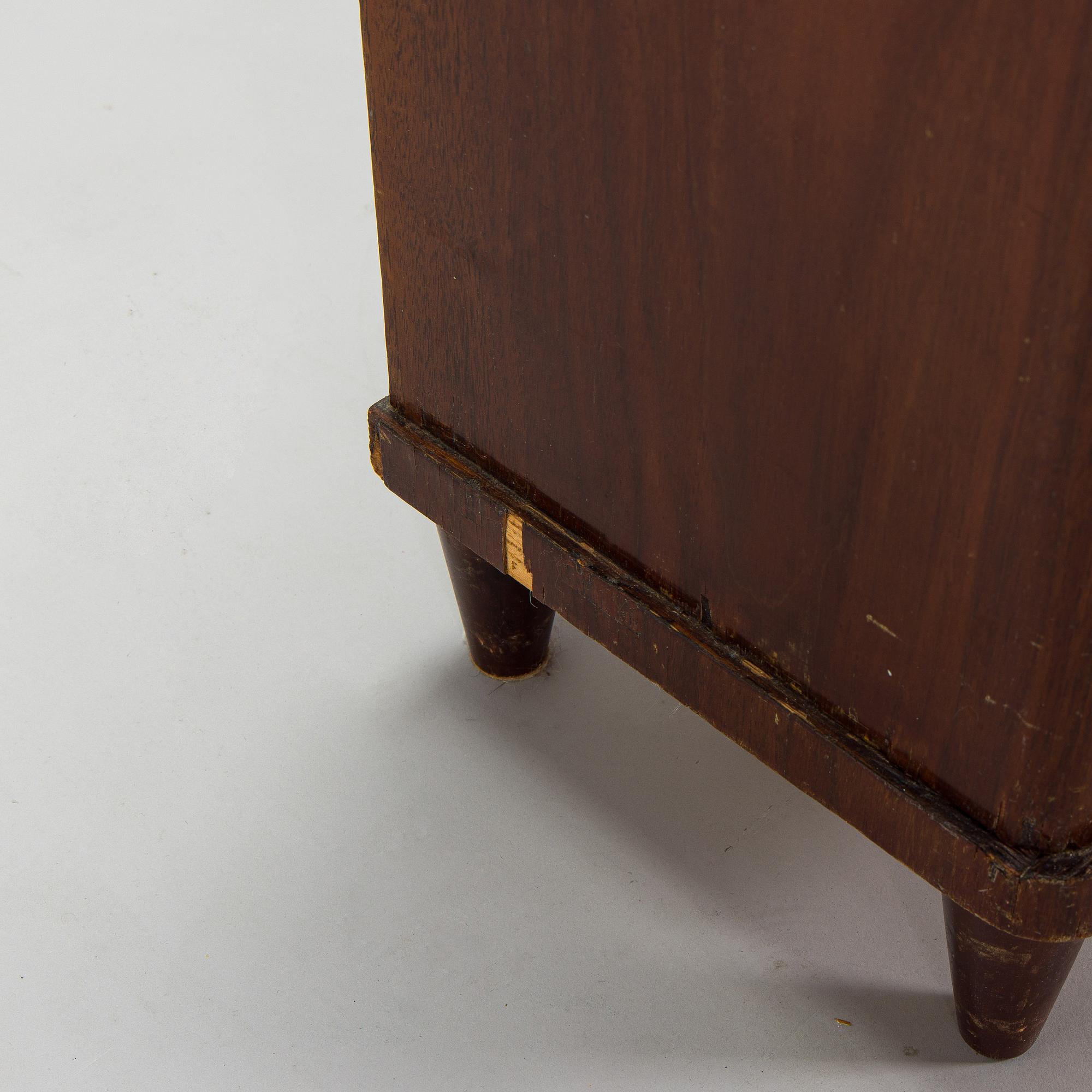 Two bedside tables, early 20th century.