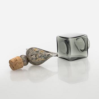 Kaj Franck, flaska, KF254, signerad K. Franck Nuutajärvi -61.