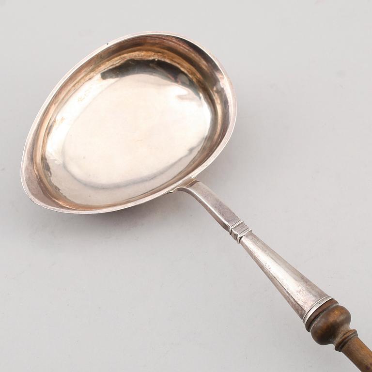 SOPPSLEV, silver, Stockholm 1856.
