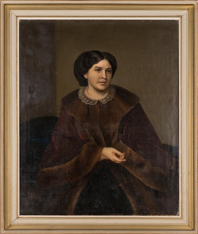 Tuntematon taiteilija, öljy kankaalle, signeeraamaton, 1800-luku.