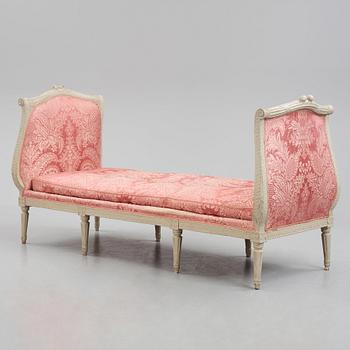 A Gustavian late 18th century sofa.