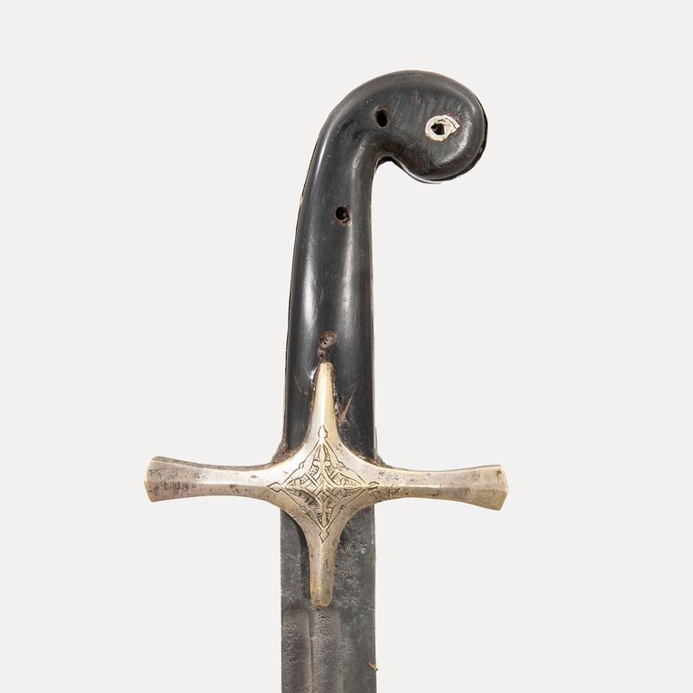 Shamshir, 19th century, possibly Amuzgi Dagestan Caucasus.