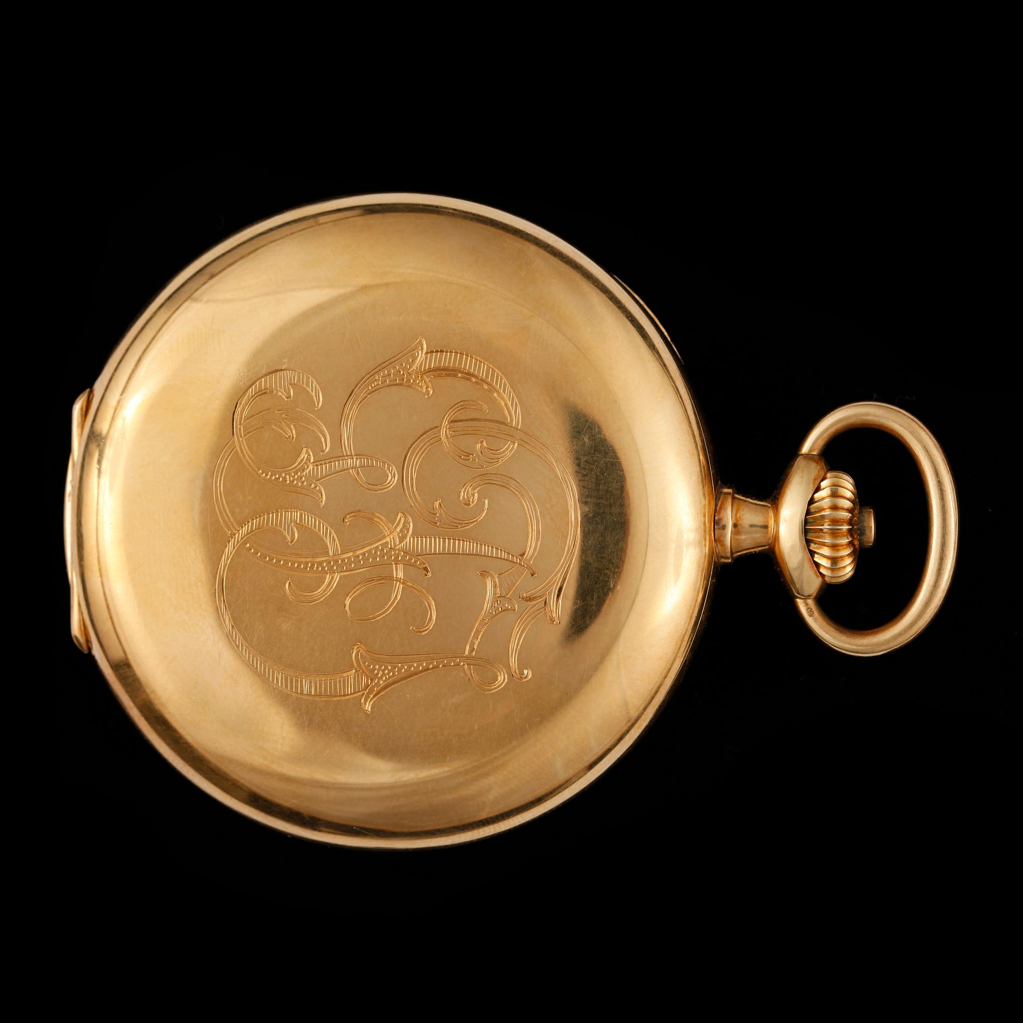 FICKUR, 18k guld, Omega, bär datering 1926. Vikt ca 109g.