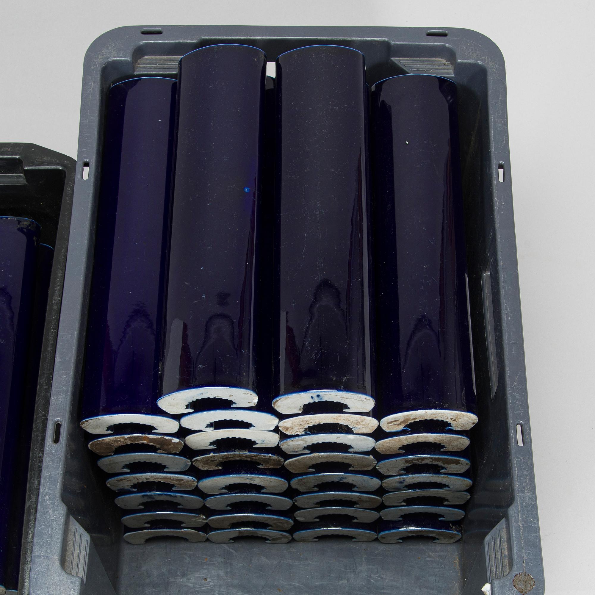 Alvar Aalto, kakel, 83 st, tillverkare Arabia 1950-talets mitt.