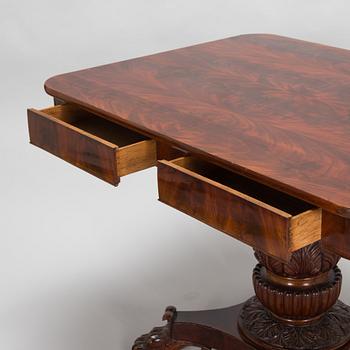 An Empire mahogany table from around 1830s-40s.