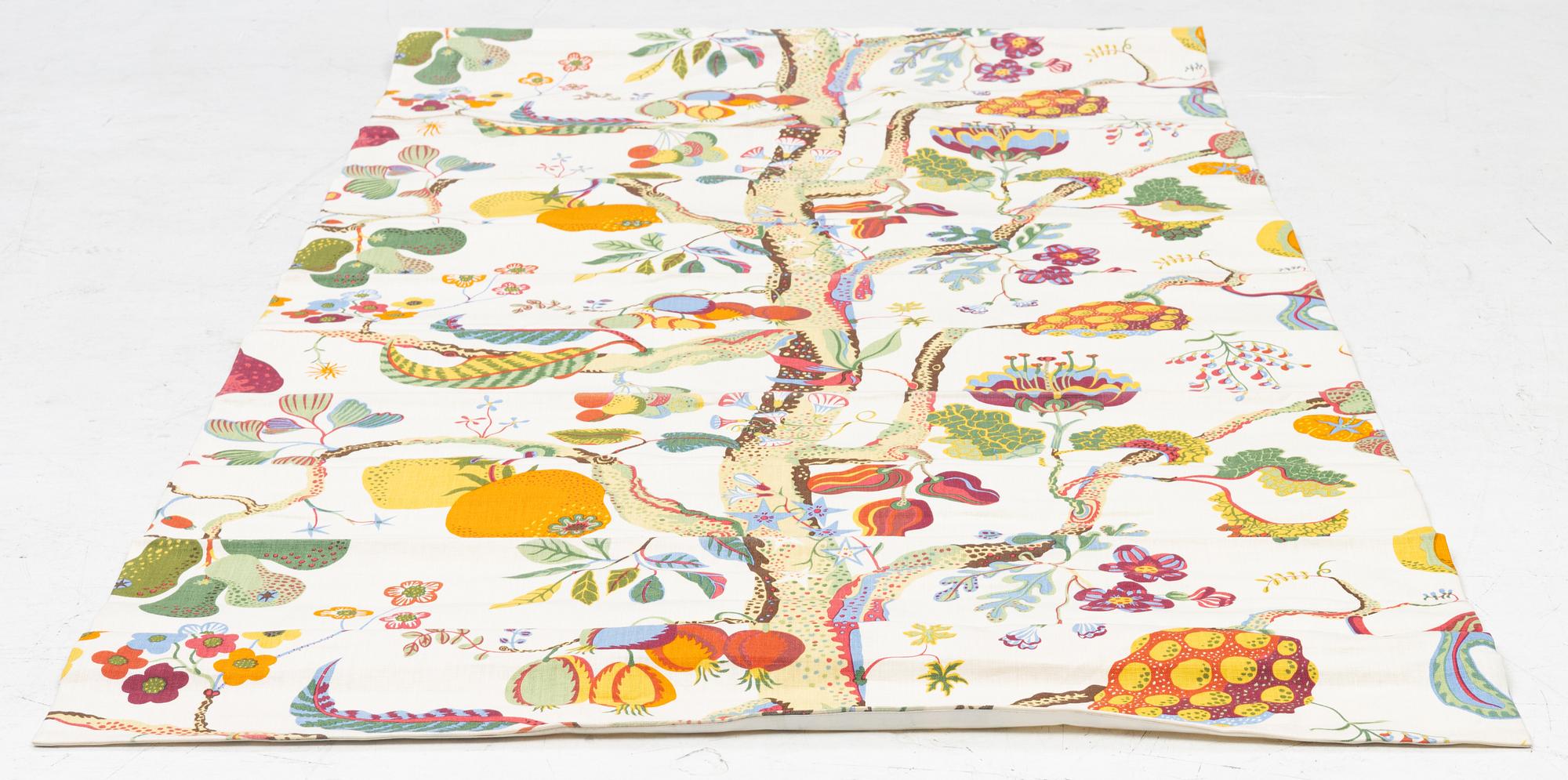 Josef Frank, Roller blind, "Vegetable Tree", Svenskt Tenn.