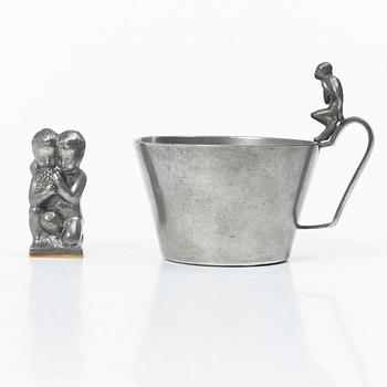 Firma Svenskt Tenn, mug and seal stamp, Stockholm.