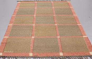 Märta Måås-Fjetterström, A CARPET, "Effsingen", flat weave, ca 250 x 156,5 cm, signed AB MMF.