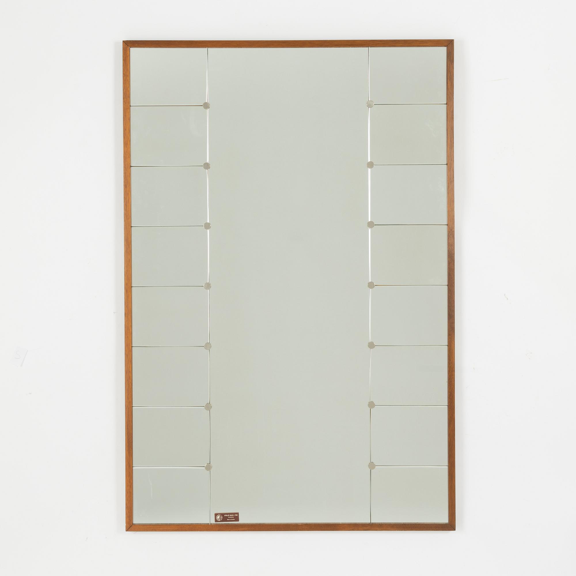 Spegel, Ateljé Glas & Trä, Hovmantorp, 1900-talets andra hälft.