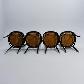 STOLAR, 4 st, Thonet, 1900-talets första hälft.