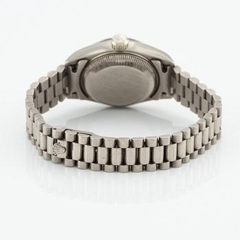 Rolex, Oyster Perpetual, Datejust, "Diamond Dial", wristwatch, 26 mm.